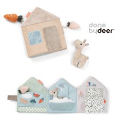 画像1: 【 done by deer 】ラリーズホーム　 Lalee’s Home Soft Book 　布絵本　ままごと　デンマーク ダンバイディア (1)