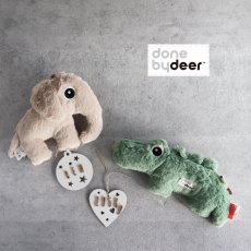 画像1: 【 done by deer 】 Cuddle Cute 　カドルキュート ワニ　（Croco/クロコ）  ゾウ　（Elphee／エルフィー）ぬいぐるみ　デンマーク ダンバイディア (1)
