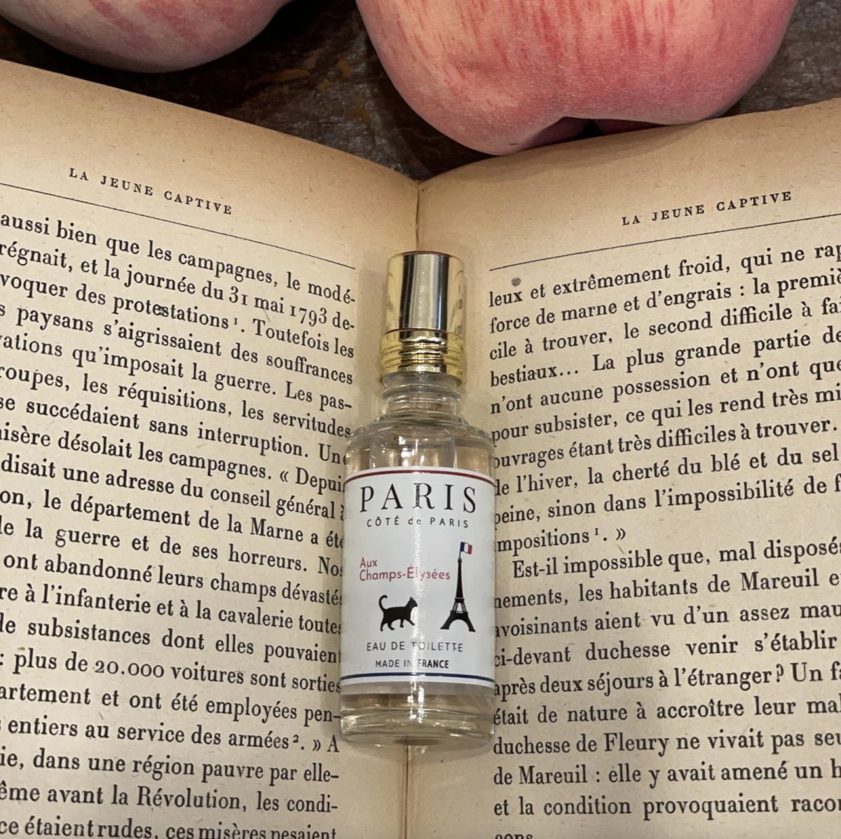 画像8: 【COTE de PARIS】　コテ ドゥ パリ　フレグランスオードトワレ　15ml　（オシャンゼリゼ・ピーチ　/  オ ルーブル・ベルガモット) 　香水　フランス製  (8)