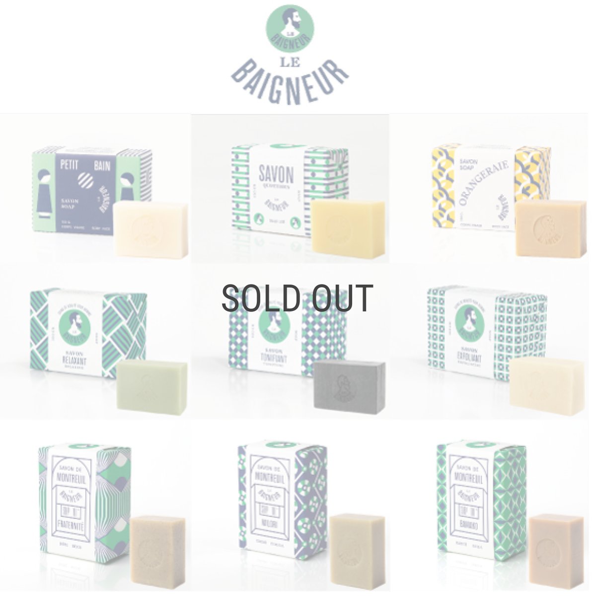 画像2: 【LE BAIGNEUR】　ルべヌール　ソープバー　オーガニック　固形石鹸　100ｇ　フランス製　石けん (2)