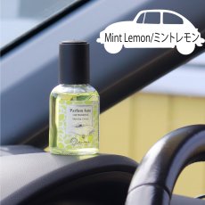 画像6: 【ロタンティック】カーフレグランス　スプレー　50ml 車内用芳香剤　アンバー　シダー　コットンフラワー　ティアラ　ミントレモン (6)