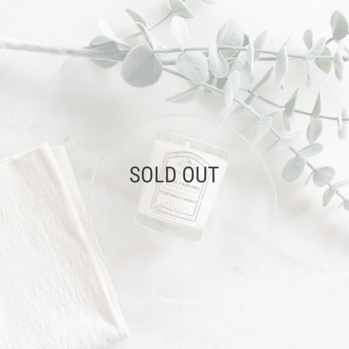 画像5: 【French classic】フレンチクラシック フレグランス　グラス　キャンドル90g  ホワイトティー フランス製　Senteur et Beaute　サンタール・エ・ボーテ (5)