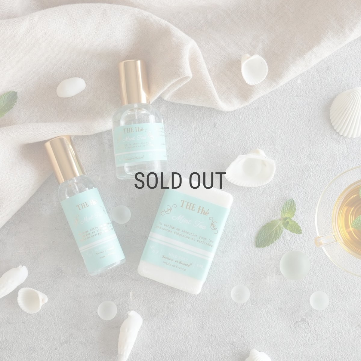 画像6: 【Santeur et beaute】 ミントティー　ピローミスト　50ml　Mint Tea スプレータイプ　フレグランス  フランス製　Senteur et Beaute　サンタール・エ・ボーテ (6)