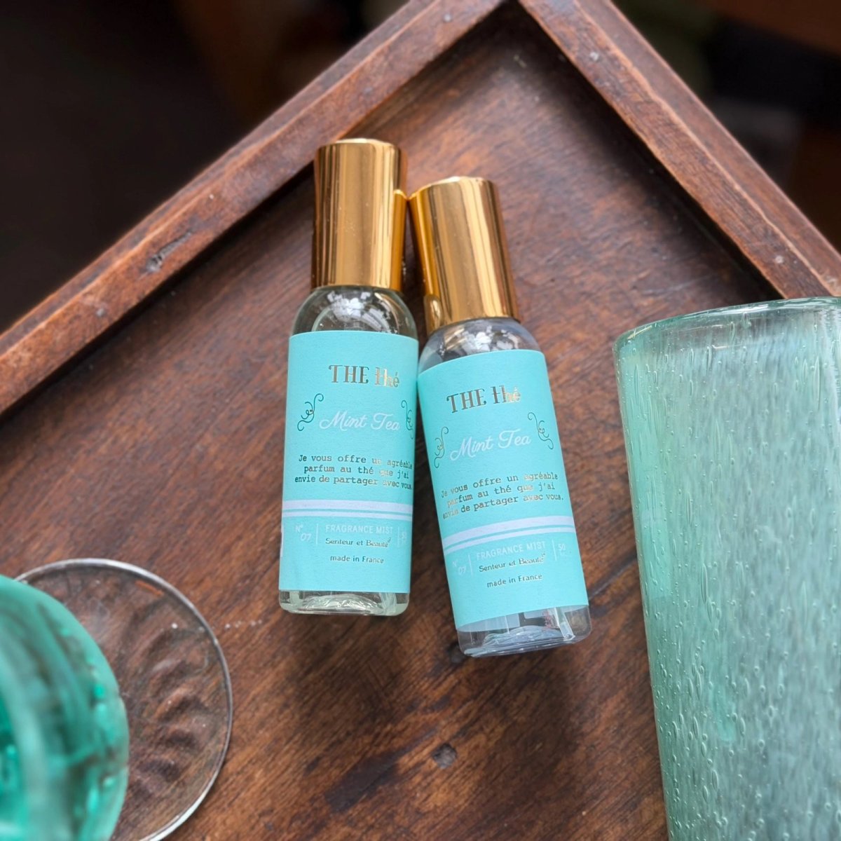 画像8: 【Santeur et beaute】 ミントティー　フレグランスミスト　オーデコロン 50ml　Mint Tea スプレータイプ　携帯に便利　香水 フレグランス  フランス製　Senteur et Beaute　サンタール・エ・ボーテ (8)