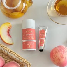 画像2: 【THE the】数量限定　ピーチティー　UV ハンドクリーム 30ml　Peach Tea サンタール・エ・ボーテ　Senteur et Beaute　フランス製　日焼け止め　UVケア (2)
