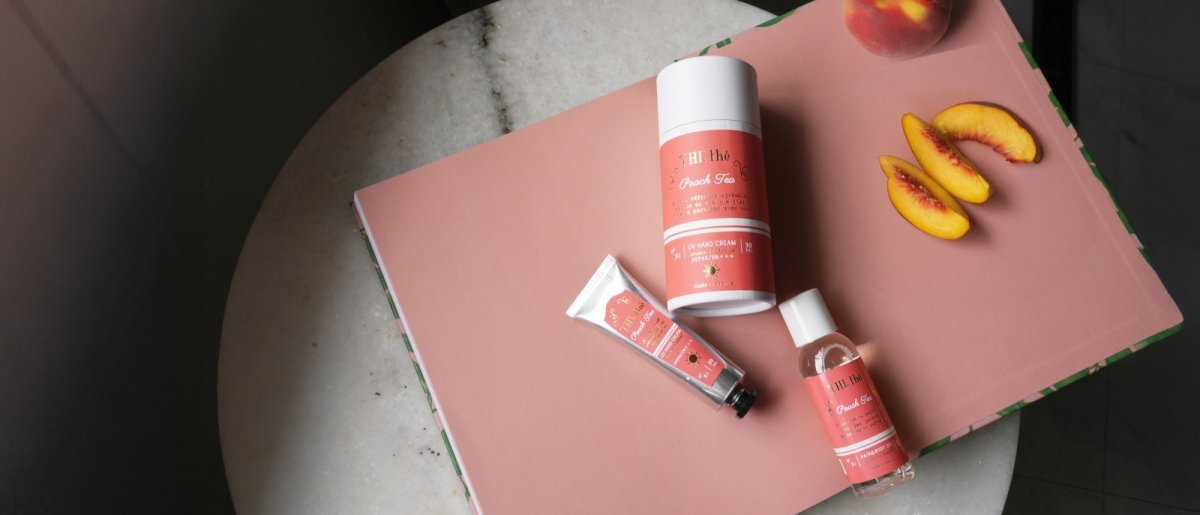 画像5: 【THE the】数量限定　ピーチティー　ヘア＆ボディオイル　Hair & Body Oil　 サンタール・エ・ボーテ　Senteur et Beaute　フランス製　日焼け止め　UVケア (5)