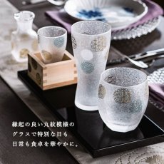 画像10: 【THE Premium NIPPON Taste】泡づくりプレミアム丸紋Ｍ　１個販売/ガラス/ビアグラス/ガラス食器/ギフト/プレゼント/記念日/お祝い/石塚硝子 (10)