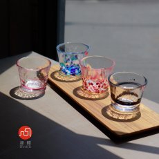 画像1: 【津軽びいどろ】盃コレクション　ストレート　夜風　春風　夏の雫　春の雫　ガラス食器/石塚硝子/アデリア/日本製　 (1)