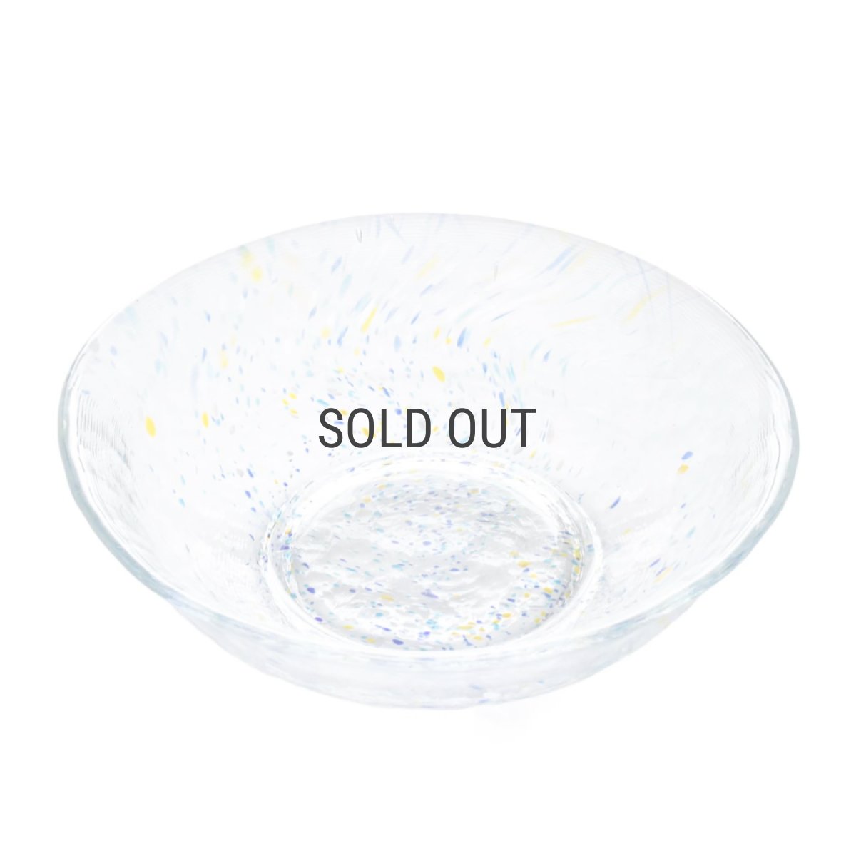 画像12: 【江戸硝子】そうめん鉢　浅鉢　ガラス食器  日本製　いきはり　みず　トミガラス　富硝子 (12)