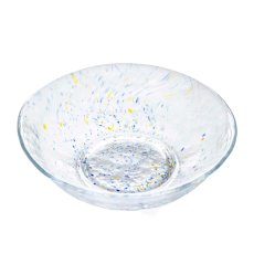 画像12: 【江戸硝子】そうめん鉢　浅鉢　ガラス食器  日本製　いきはり　みず　トミガラス　富硝子 (12)