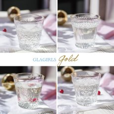 画像1: 【Tomi Label】グラガールズ　ゴールド　GOLD　グラス　ベス　モニカ　オリビア　サラ　モニカ　富硝子　Tomi glass Glagirls (1)