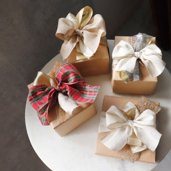 リボン 98本まとめて 工芸 クラフト プレゼント用 ラッピング Gift】Gorgeous Ribbon Gift Wrapping 有料ギフトラッピング