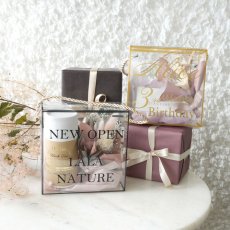 画像14: 【Gift】ミニブーケボックス　Mini Bouquet Box　BALLONギフトセット　名入れギフト (名入れボックス・ミニブーケ・ハンド用美容液クリーム）　バロン (14)