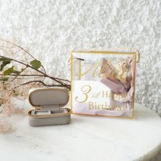 画像1: 【Gift】ミニブーケボックス　Mini Bouquet Box　STACKERSギフトセット　名入れギフト  (名入れボックス・ミニブーケ・TravelS）　スタッカーズ (1)