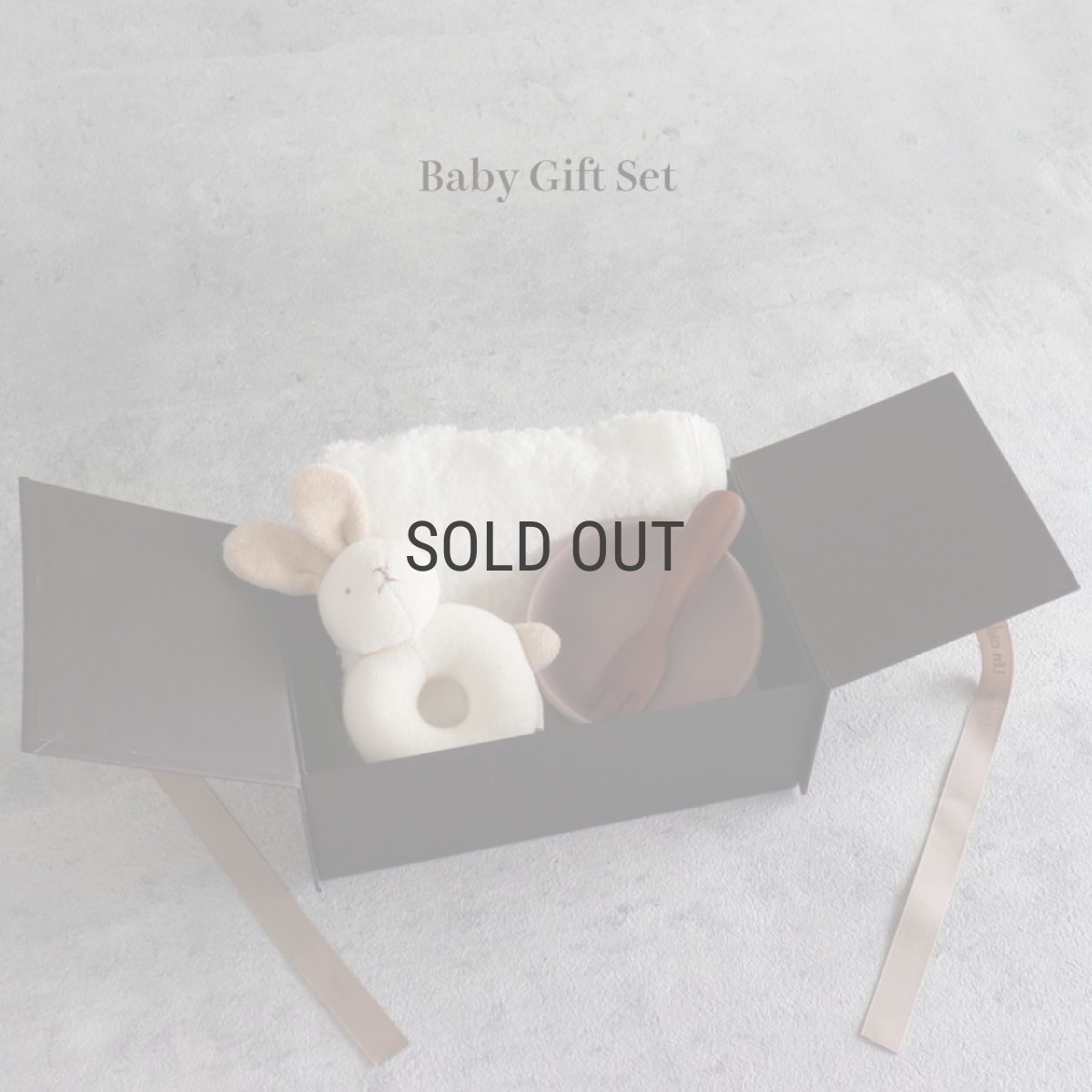 画像1: 【 Gift  】Baby Gift Set Box A ベビーギフトセットボックス A オーガニックコットン　天衣無縫　eeveve カトラリー (1)