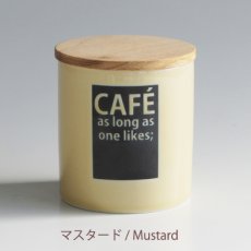 画像7: 【BS】　カフェ　キャニスター　カケル BS06/チーク/木葢/書ける/かける/LOLO【ロロ】/CAFE　CANISTER　KAKERU/円柱/保存容器/陶器/日本製 (7)