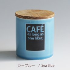 画像8: 【BS】　カフェ　キャニスター　カケル BS06/チーク/木葢/書ける/かける/LOLO【ロロ】/CAFE　CANISTER　KAKERU/円柱/保存容器/陶器/日本製 (8)