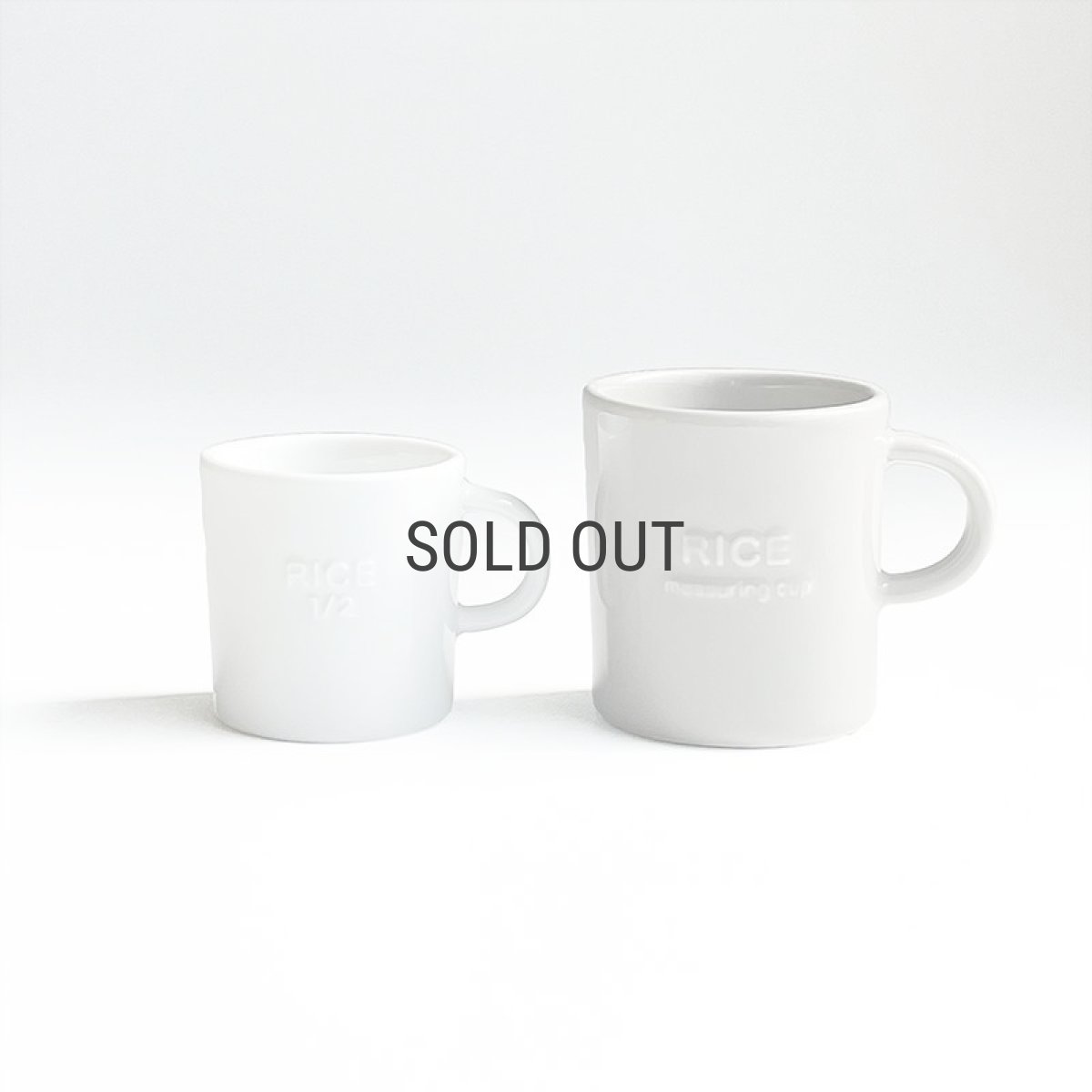 画像3: 【smart mini kitichen】おこめカップ　1/2カップ　半合/ライスカップ/お米/メジャーカップ/計量カップ/90ｍｌ/陶器/磁器/日本製 (3)