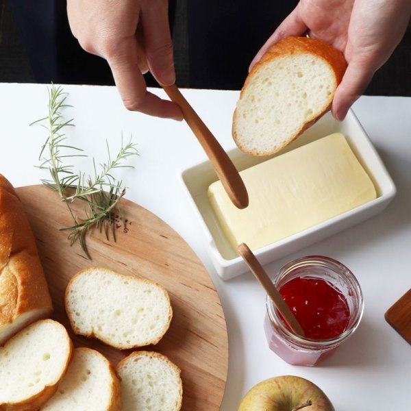 B STYLE KITCHEN】バターケース 200g 保存容器 バターボックス 木葢