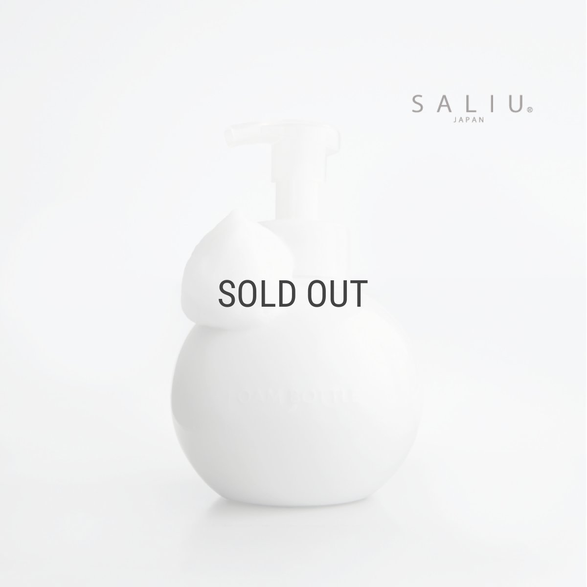 画像12: 【Globe】グローブフォームボトル 450ml 　泡タイプ　液体石けん専用　白磁器　日本製　ホワイト (12)