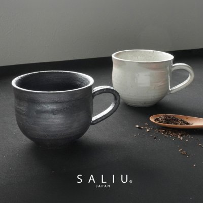 画像2: 【SALIU】キャニスター　SA03　335ml  粉引き・黒柿釉　チーク 木蓋  保存容器 　ロロ LOLO 　美濃焼　日本製