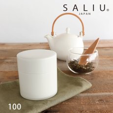 画像1: 【SALIU】茶缶　100　 保存容器 240ml キャニスター 　江東堂高橋製作所　ブリキ (1)