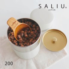 画像1: 【SALIU】茶缶　200  保存容器 530ml キャニスター 　江東堂高橋製作所　ブリキ (1)