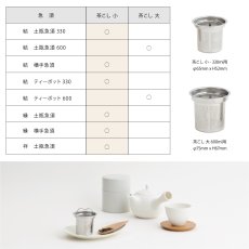 画像5: 【SALIU】茶こし　小　３３０ml用　結　祥　縁　茶漉し　急須　茶漉し　ティーストレーナー　Tea Strainer (5)
