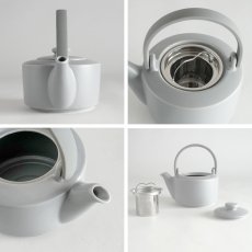画像12: 【SALIU】縁 EN　土瓶急須　400ml  日本製  美濃焼　 ( 白・黒・灰 ) (12)