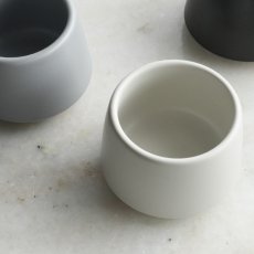 画像17: 【SALIU】縁 EN　湯呑み　ティーカップ  日本製  美濃焼 ( 白・黒・灰 ) (17)