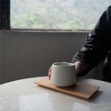 画像12: 【SALIU】縁 EN　湯呑み　ティーカップ  日本製  美濃焼 ( 白・黒・灰 ) (12)