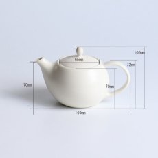 画像15: 【SALIU】結 YUI  ティーポット ３３０ml 　紅茶のための茶器 　急須 陶器   日本製 　美濃焼 (15)