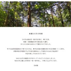 画像3: 【SALIU】 TOHNO HINOKI 　しゃもじ　東濃ひのき　天然木　無塗装　檜　縁起物　日本製　LOLO (3)