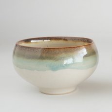 画像13: 【SALIU】抹茶彼是　功山窯　抹茶ぼうる　さざなみ　こはく　美濃焼　日本製　SALIU craft Japan　 (13)