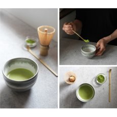 画像8: 【SALIU】抹茶彼是　伸光窯　野点抹茶碗　雪　氷柱　つらら　美濃焼　日本製　SALIU craft Japan　 (8)
