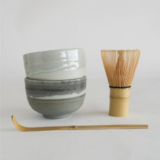 画像23: 【SALIU】抹茶彼是　伸光窯　野点抹茶碗　雪　氷柱　つらら　美濃焼　日本製　SALIU craft Japan　 (23)