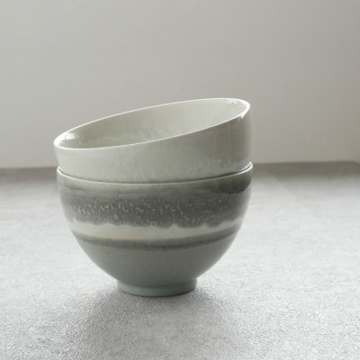 画像3: 【SALIU】抹茶彼是　伸光窯　丸抹茶碗　雪　氷柱　つらら　美濃焼　日本製　SALIU craft Japan　