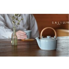 画像2: 【SALIU 】祥　SYO　土瓶急須　湯呑み　３点セット　ギフトセット  美濃焼 日本製　30703-30707 (2)
