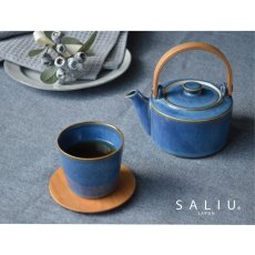 画像2: 【SALIU 】祥　SYO　5点セット　土瓶急須　湯呑み　茶敷　ギフトセット  美濃焼 日本製 (2)