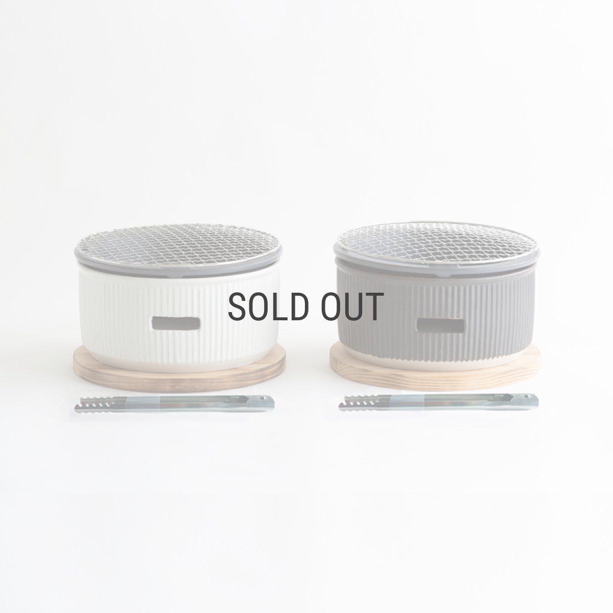 画像3: 【SALIU】The chef 　ザシェフ　炭焼きグリル 大  水コンロ　美濃焼　Chacoal Grill　陶器　 (3)