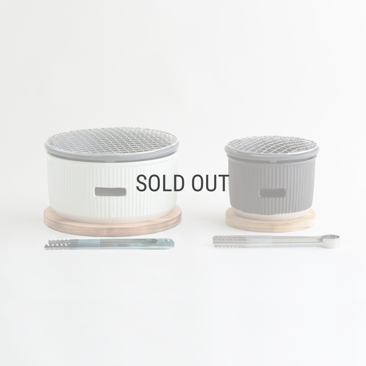 画像5: 【SALIU】The chef 　ザシェフ　炭焼きグリル 大  水コンロ　美濃焼　Chacoal Grill　陶器　 (5)