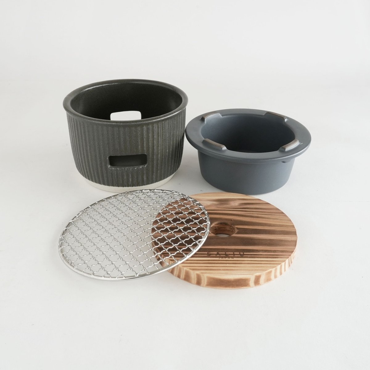 画像3: 【SALIU】The chef 　ザシェフ　炭焼きグリル 小 水コンロ 美濃焼 (3)