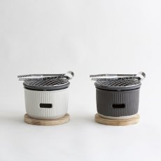 画像2: 【SALIU】The chef 　ザシェフ　炭焼きグリル 小 水コンロ 美濃焼 (2)