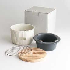 画像4: 【SALIU】The chef 　ザシェフ　炭焼きグリル 小 水コンロ 美濃焼 (4)