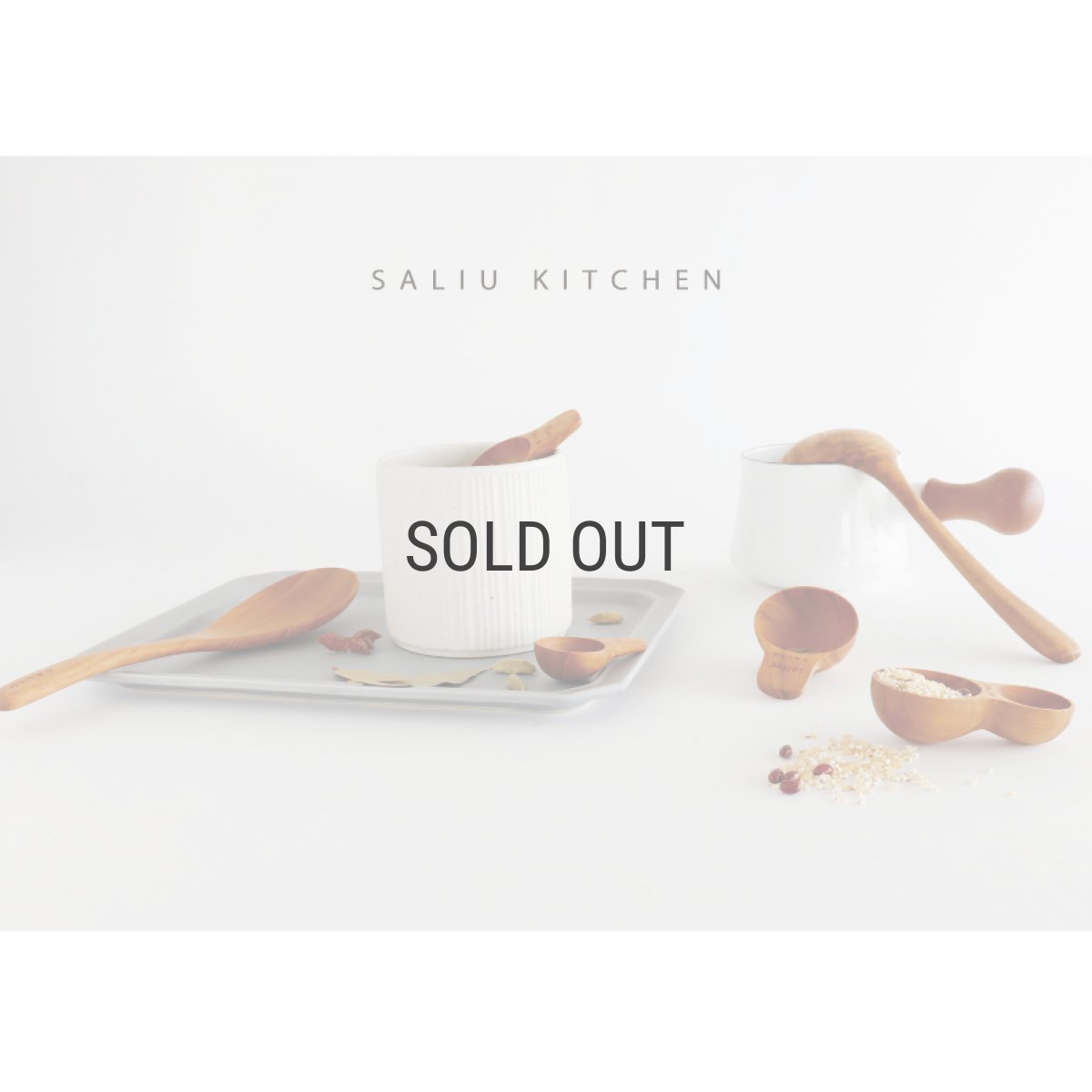 画像6: 【SALIU】SALIU KITCHEN サーバースプーン　チーク　Teak Serving Spoon　キッチンツール (6)