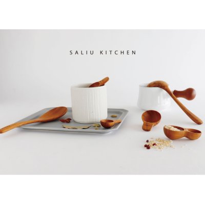 画像2: 【SALIU】SALIU KITCHEN おたま　レードル　木製　チーク　Teak Ladle　LOLO