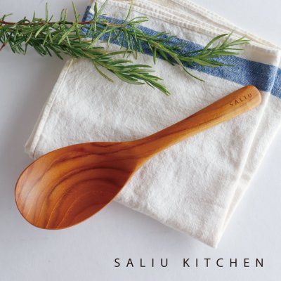 画像3: 【SALIU】SALIU KITCHEN おたま　レードル　木製　チーク　Teak Ladle　LOLO
