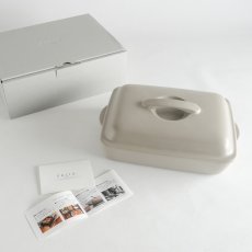 画像14: 【SALIU】The chef　ザシェフ 　ベイクパンL（蓋付き）耐熱陶器　日本製　耐熱性能400℃  クッキングプレート　簡単料理　魚焼きグリル　オーブン　レンジ　トースター　 (14)