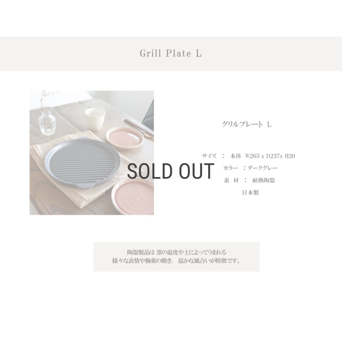 画像5: 【SALIU】The chef　ザシェフ 　グリルプレート L　陶板　耐熱陶器　クッキングプレート　簡単料理　魚焼きグリル　オーブン　レンジ　トースター　 (5)