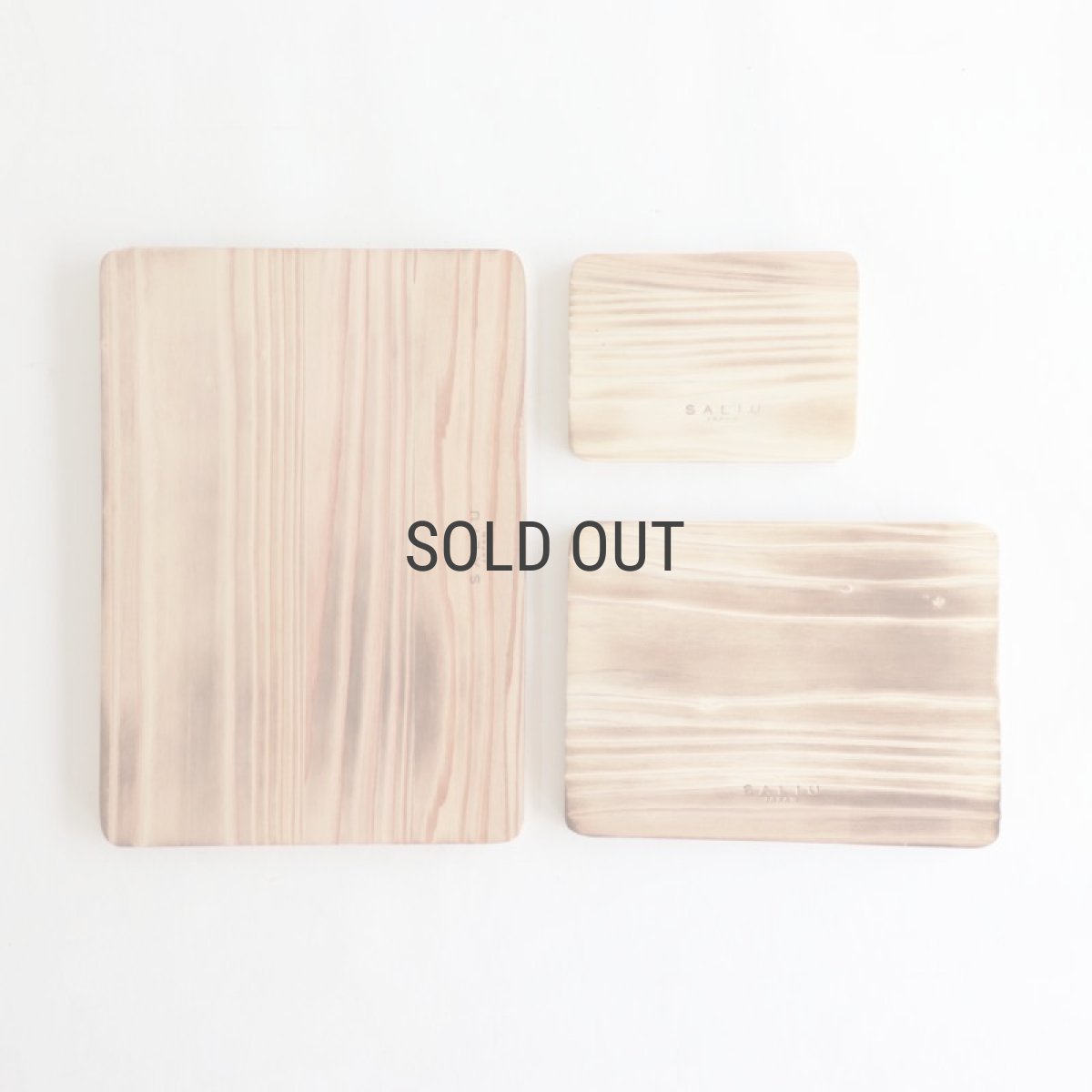 画像9: 【SALIU】The chef 　焼杉プレート　Mini 　ミニ　なべしき　木製　W150 x D110 x H10 OCN (9)